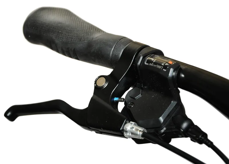 Ammaco Rapide 700c Sports Hybrid Bike Red-4